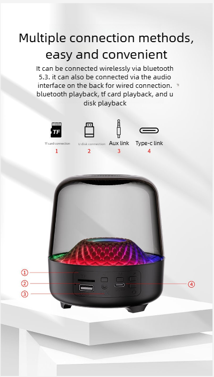Harman Effects Wireless Bluetooth Speaker With Subwoofer And Bass_voghion.com