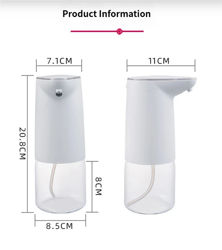 Automatic Household Electric Soap Dispenser Sensor Bubble Type Hand Sanitizer Machine_voghion.com