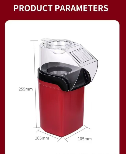 Nuova mini macchina per soffiare aria per uso domestico, macchina elettrica per popcorn_voghion.com