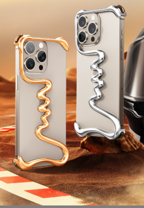 Metal Phone Case Frame For Iphone 15 Pro Max Shockproof Design_voghion.com