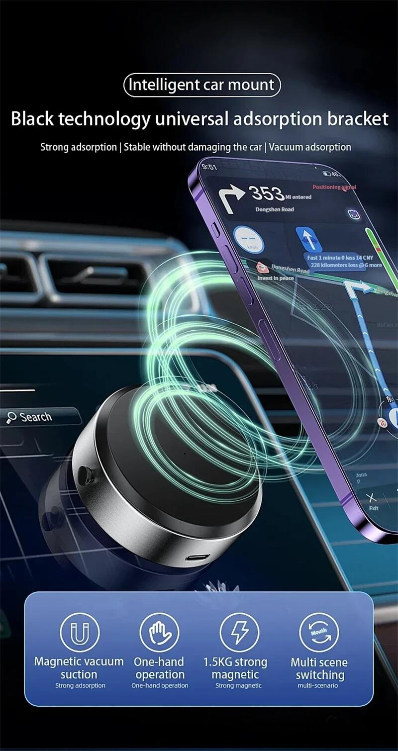 Supporto magnetico intelligente per telefono per auto_voghion.com