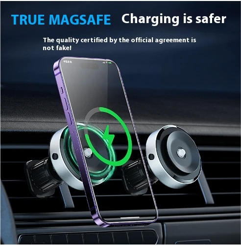 Supporto intelligente per cellulare, supporto per auto a doppia faccia, staffa magnetica universale, adsorbimento sottovuoto, stabile per telefono_voghion.com