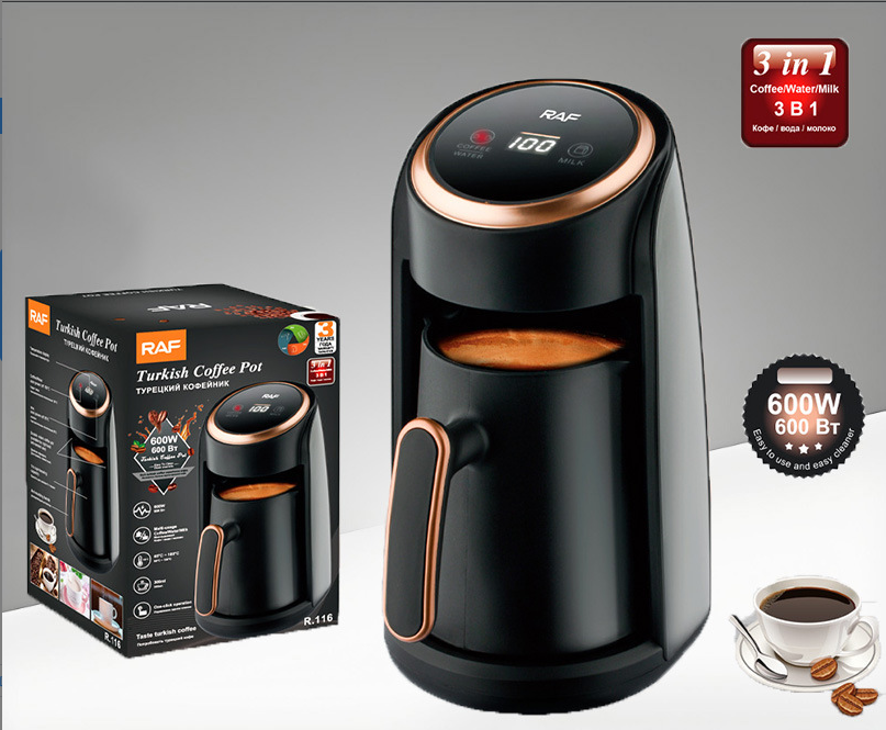 Europäischer Standard, grenzüberschreitend, türkische Kanne, hitzebeständige Kaffeemaschine, Wasserkocher, sichtbarer Teebereiter_voghion.com