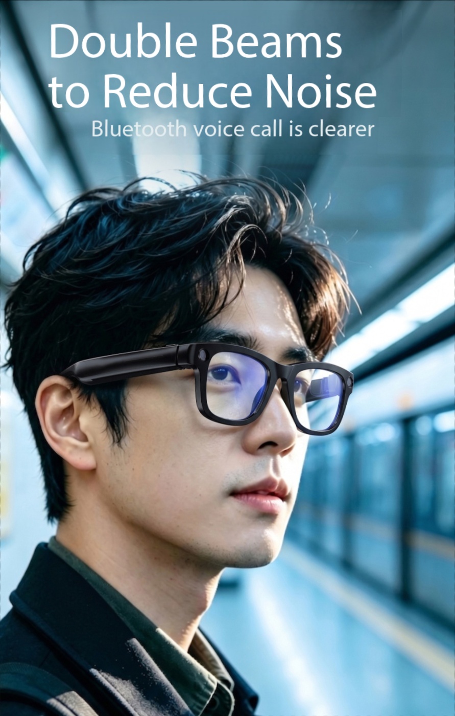 Smart Glasses With Integrated Camera For Photos And Video Calls_voghion.com