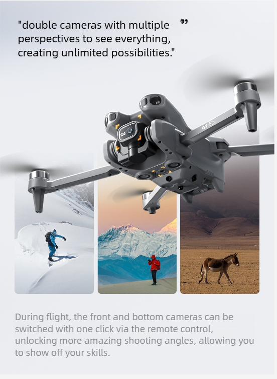 Hd Aerial Photography Drone With Remote Control And Optical Flow_voghion.com