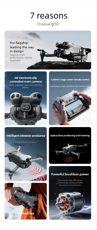 Hd Aerial Photography Drone With Remote Control And Optical Flow_voghion.com
