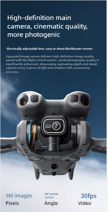 Hd Aerial Photography Drone With Remote Control And Optical Flow_voghion.com