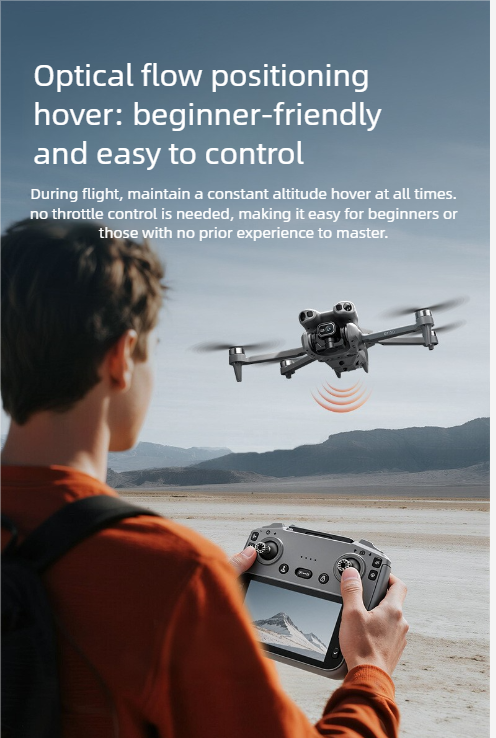 Hd Aerial Photography Drone With Remote Control And Optical Flow_voghion.com