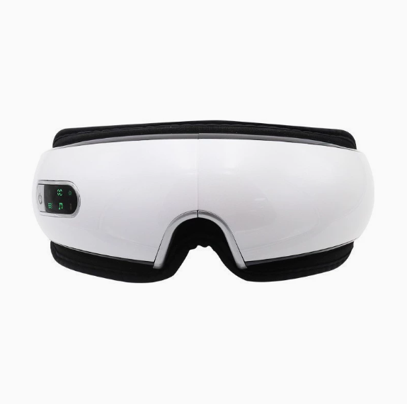 Kabelloses Augenmassagegerät mit Luftkompression und Wärmefunktion, intelligentes Bluetooth-Augenpflegegerät, tragbares, faltbares Augenmassagegerät_voghion.com