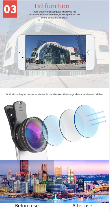 Smartphone Weitwinkel- Und Makroobjektiv Hd Für Handys_voghion.com