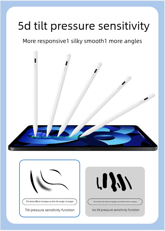 Lápiz táctil capacitivo para tablet con pantalla táctil, compatible con iPad y otros teléfonos._voghion.com