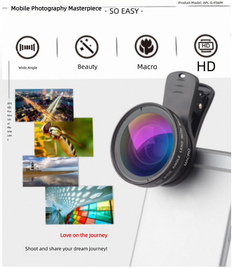 Smartphone Weitwinkel- Und Makroobjektiv Hd Für Handys_voghion.com
