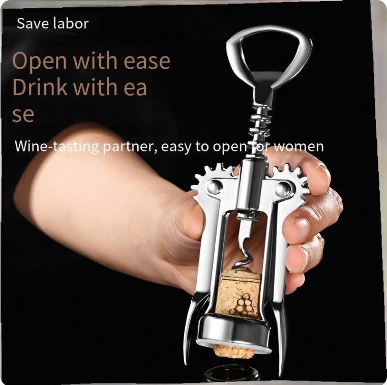 Multifunctional Stainless Steel Wine And Beer Bottle Opener_voghion.com