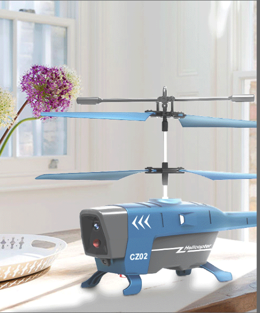 Fjärrstyrd helikopter med hinderdetektering bi leksak_voghion.com