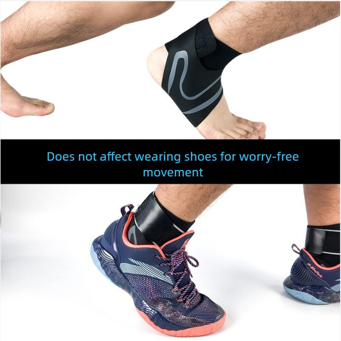 Op voorraad: groothandelbrace, dunne, ademende, elastische steunband, compressie, anti-verstuiking, sportenkelbrace_voghion.com