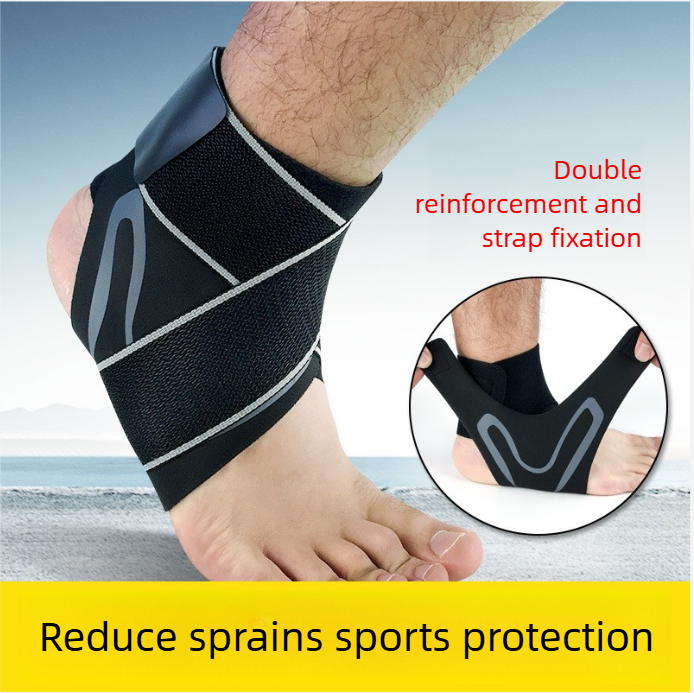 Op voorraad: groothandelbrace, dunne, ademende, elastische steunband, compressie, anti-verstuiking, sportenkelbrace_voghion.com