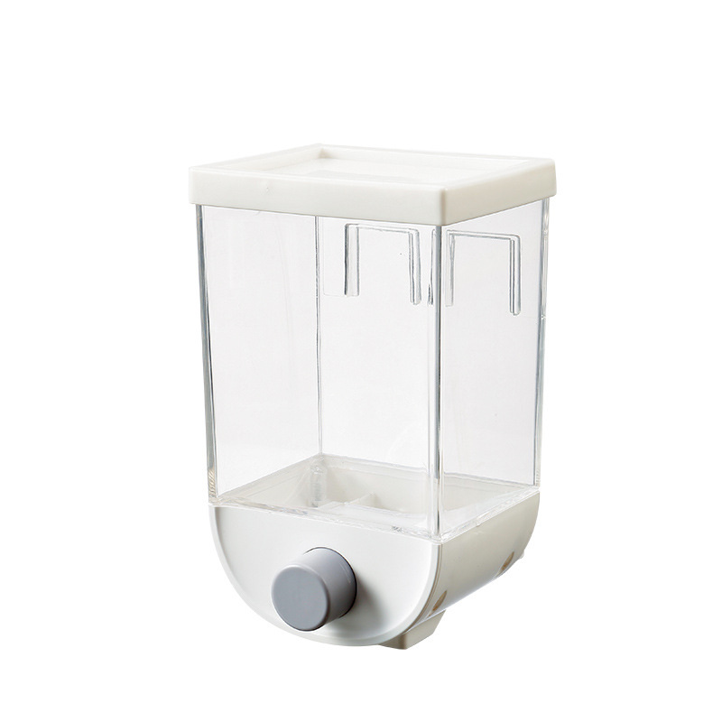 Contenitore per cereali da cucina Easy Press, dispenser a parete per alimenti._voghion.com