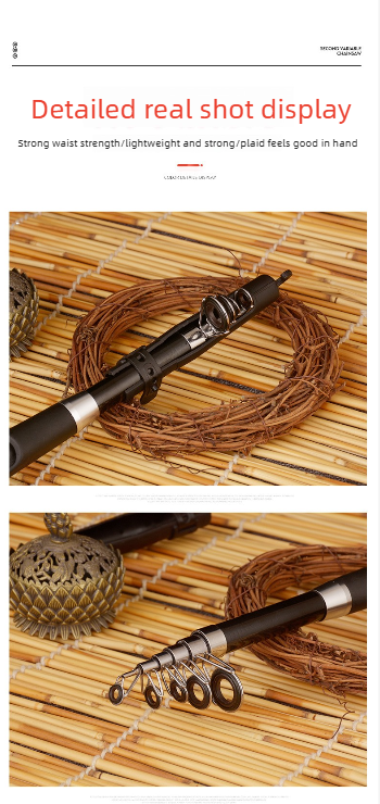 Canna da pesca telescopica in vetroresina per mare_voghion.com