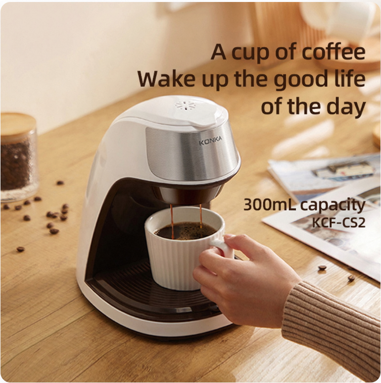 KONKA American Coffee Maker Household Automatic Brewing Tea_voghion.com