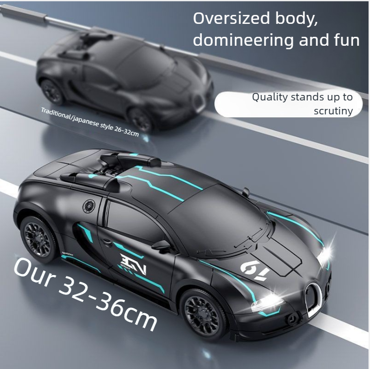 Neues ferngesteuertes Kinderauto mit Gestensteuerung und Transformationsfunktion – Elektrisches Rennauto King Kong Roboter-Spielzeug für Jungen_voghion.com