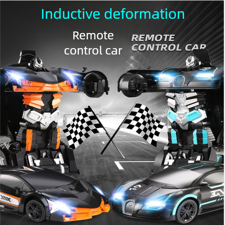 Neues ferngesteuertes Kinderauto mit Gestensteuerung und Transformationsfunktion – Elektrisches Rennauto King Kong Roboter-Spielzeug für Jungen_voghion.com