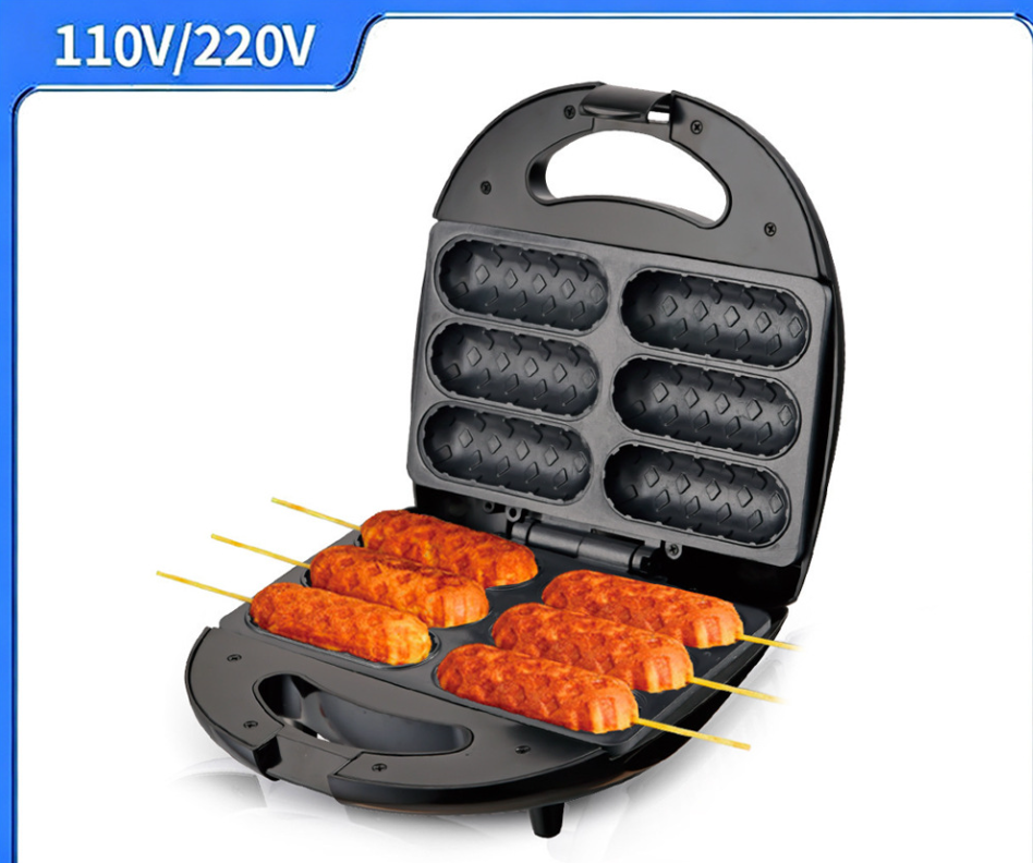 Cross-border Waffle 3-in-1 Breakfast Machine, Donut Steak Maker, Household Electric Baking Pan, Toaster, Bread Maker_voghion.com