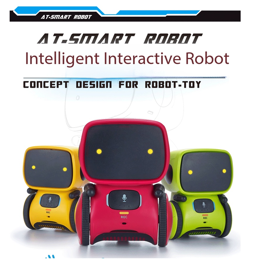 Robot tactile éducatif multifonction pour enfants, machine à histoires, avec capteur intelligent AT transfrontalier_voghion.com