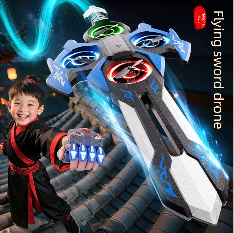 2026 New Model Flying Sword Electric Children's Toy Boys, Durable For Elementary School Students, Remote Control Drone_voghion.com