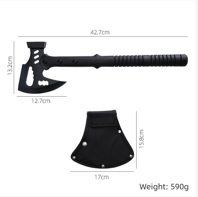 Hache tactique de camping multifonctionnelle pour outdoor_voghion.com