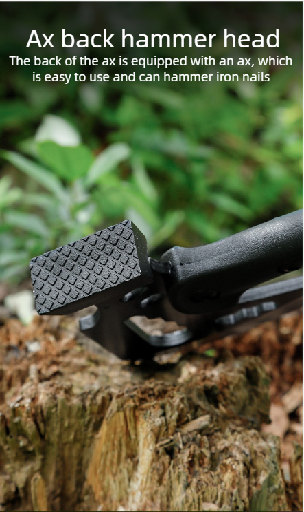 Hache tactique de camping multifonctionnelle pour outdoor_voghion.com