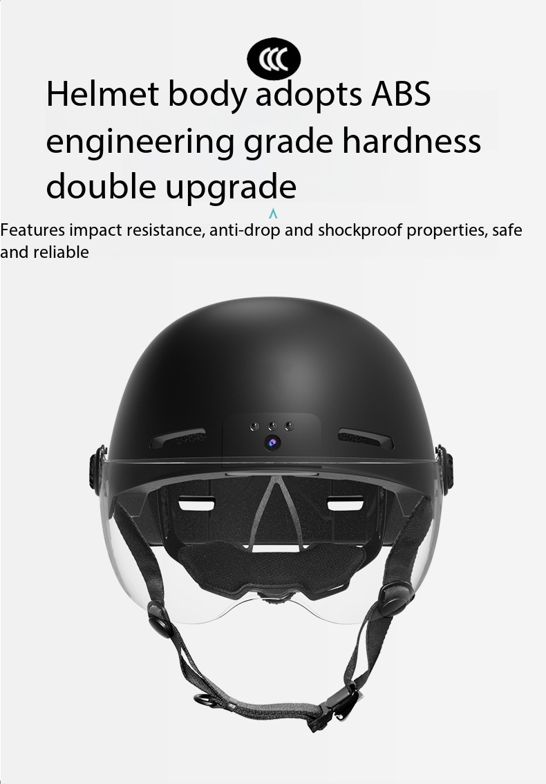Motorcycle Helmet With Bluetooth Camera For Road Safety_voghion.com