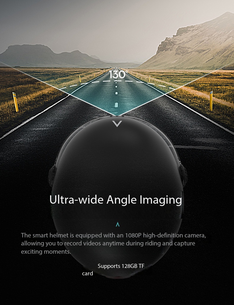Motorcycle Helmet With Bluetooth Camera For Road Safety_voghion.com