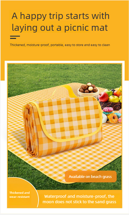Waterproof Picnic Blanket & Camping Mat For Outdoor Comfort_voghion.com