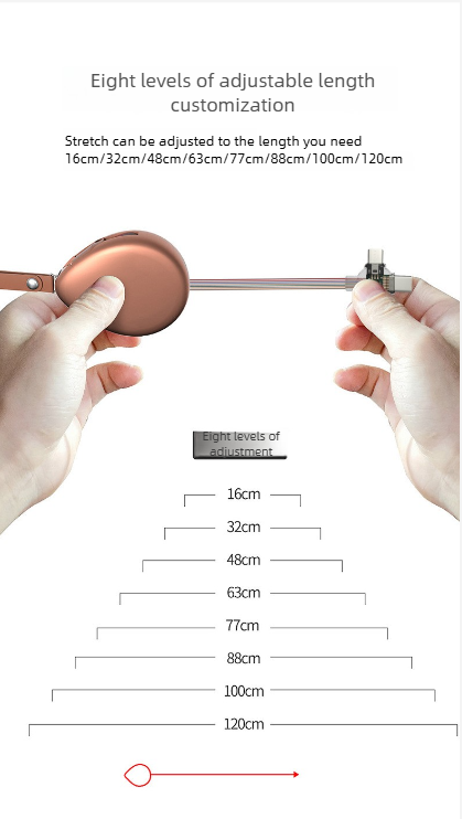 Intrekbare snellaadkabel voor mobiele telefoon met usb_voghion.com