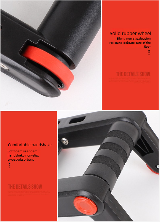 Roulette abdominale multifonction pour exercices de gainage_voghion.com