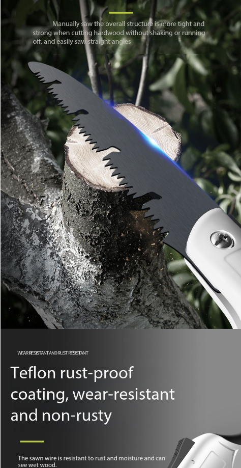 Klappbare Handsäge Für Gartenarbeiten Und Holzzuschnitt_voghion.com