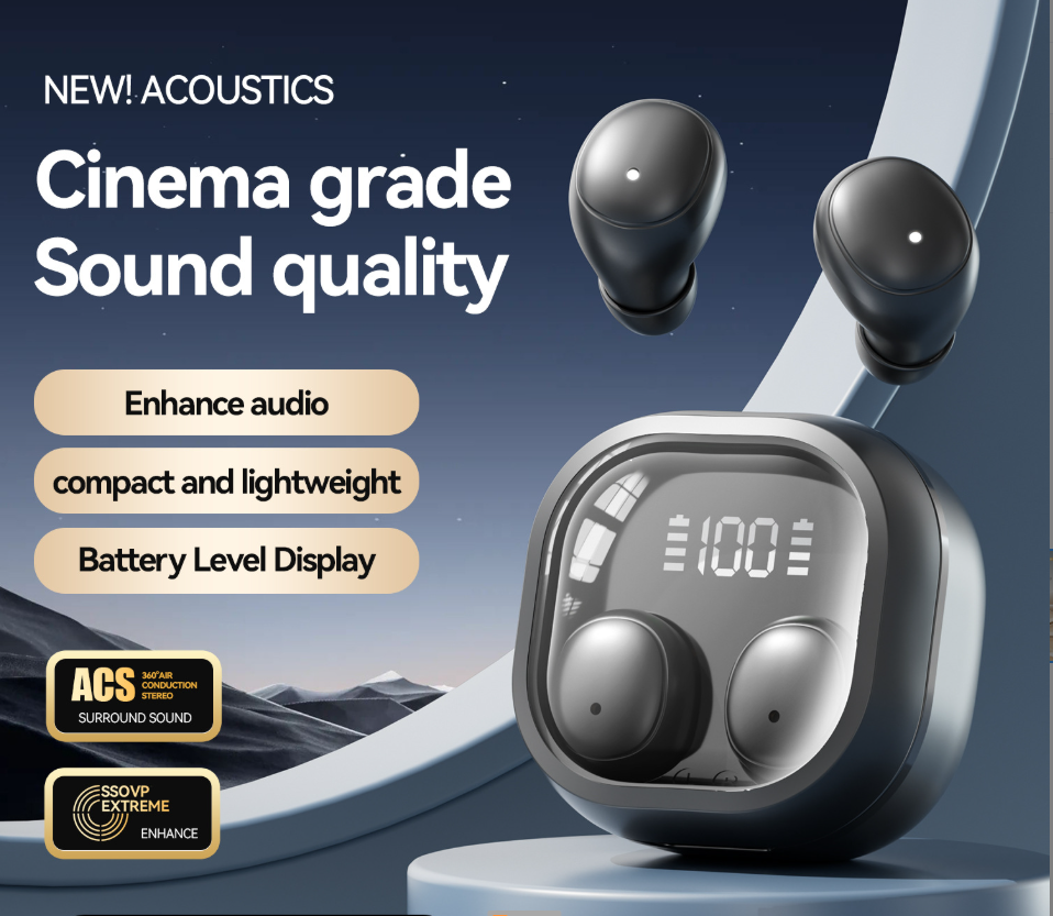 Nieuwe M125 Mini Bean In-Ear Sleep Bluetooth-oordopjes_voghion.com