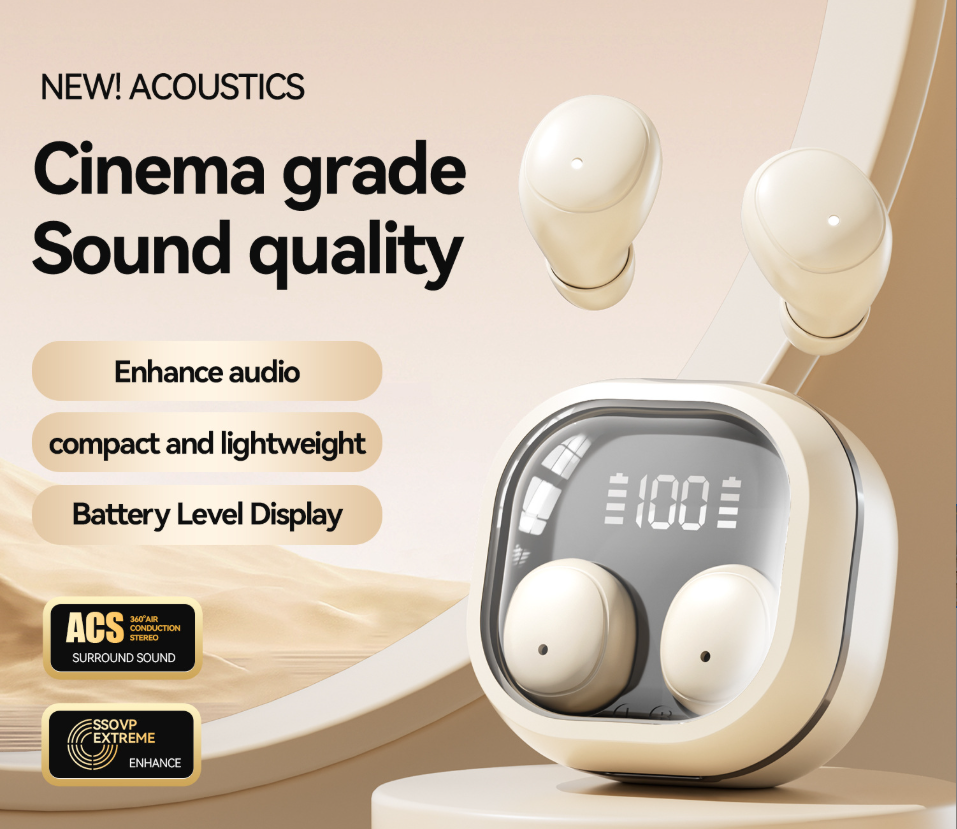 Nieuwe M125 Mini Bean In-Ear Sleep Bluetooth-oordopjes_voghion.com