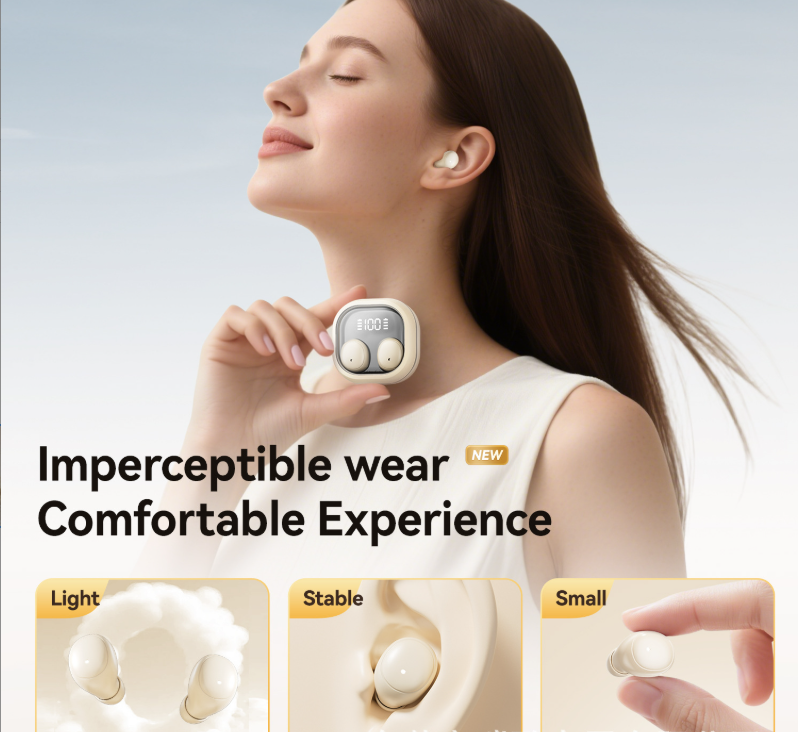 Nieuwe M125 Mini Bean In-Ear Sleep Bluetooth-oordopjes_voghion.com