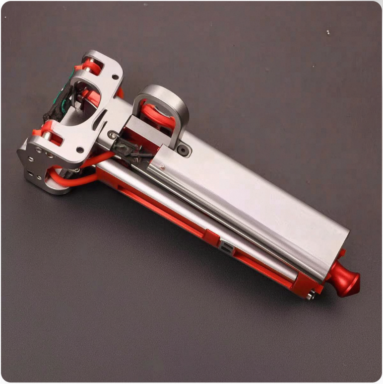 Foreign Trade Aluminum Traveler Slingshot, Adult-specific Alloy Mechanical Slingshot With Automatic Magazine Loading,_desvips.com