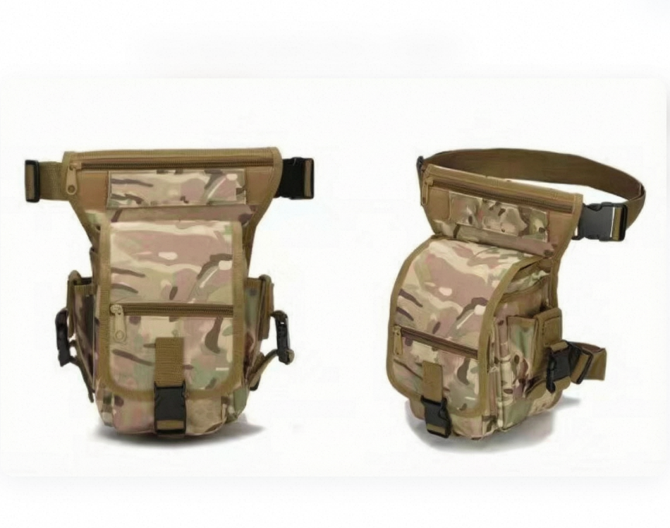 Cycling Outdoor Lure Fishing Leg Tactical Storage Security Adventure Rescue Waist Bag Multi-layer Gear Pouch_desvips.com
