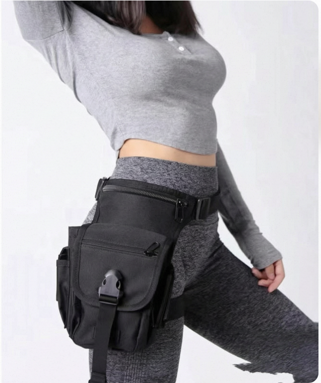 Cycling Outdoor Lure Fishing Leg Tactical Storage Security Adventure Rescue Waist Bag Multi-layer Gear Pouch_desvips.com