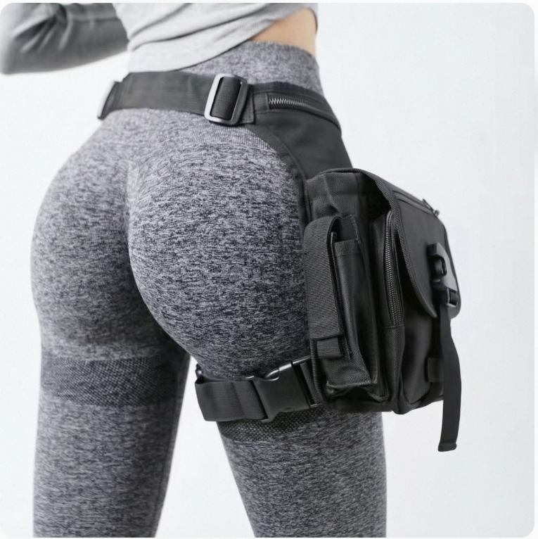 Cycling Outdoor Lure Fishing Leg Tactical Storage Security Adventure Rescue Waist Bag Multi-layer Gear Pouch_desvips.com