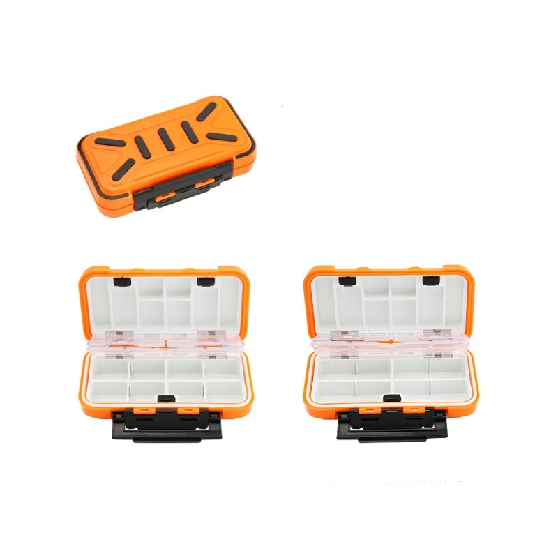 【Collezione 220000 People's】 Contenitore per accessori impermeabile, multifunzionale, esca, amo, roccia, piccola cassetta degli attrezzi_voghion.com