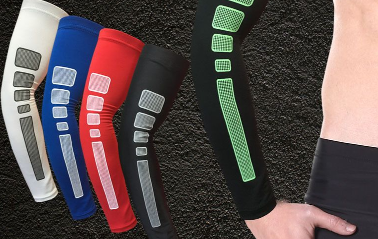 Sports Arm Guards Men, Extended Elbow Wrist Guards, Elastic, Quick Drying, Breathable Basketball Protective Gear For_voghion.com