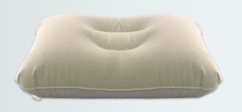 【 Comfort 】 Inflatable Portable Single New Waist Protection Pad Outdoor Camping Folding Air Napping Pillow_voghion.com