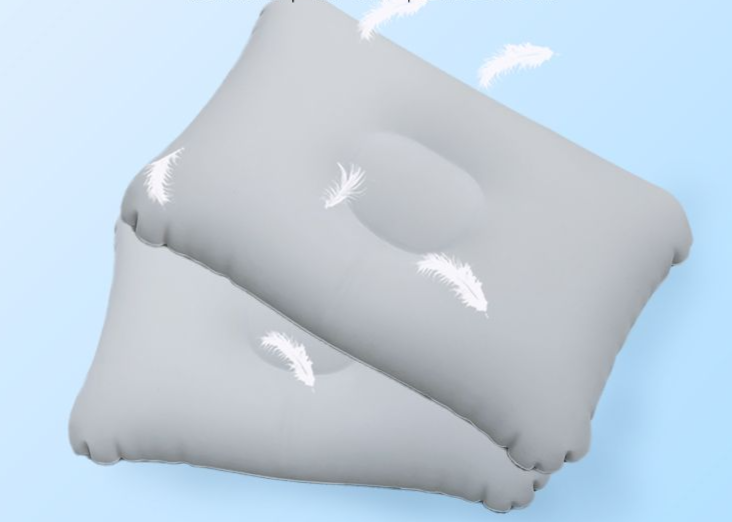 【 Comfort 】 Inflatable Portable Single New Waist Protection Pad Outdoor Camping Folding Air Napping Pillow_voghion.com