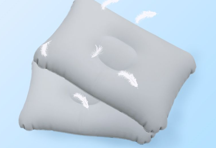 【 Comfort 】 Inflatable Portable Single New Waist Protection Pad Outdoor Camping Folding Air Napping Pillow_voghion.com