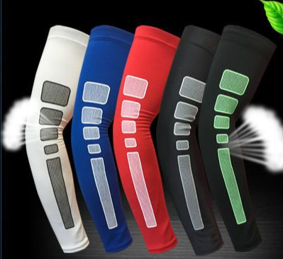 Sports Arm Guards Men, Extended Elbow Wrist Guards, Elastic, Quick Drying, Breathable Basketball Protective Gear For_voghion.com