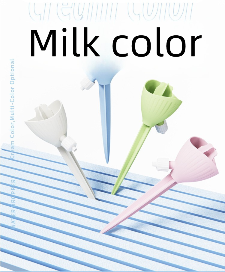 Novo modelo de dispositivo gotejador com vazão ajustável automática para irrigação de flores, percolador, exclusivo para uso internacional._voghion.com